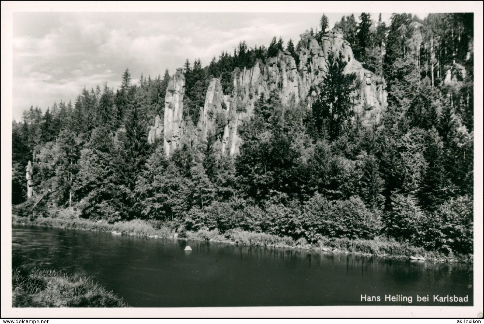 Postcard Karlsbad Karlovy Vary Hans Heiling 1930 - Tschechische Republik