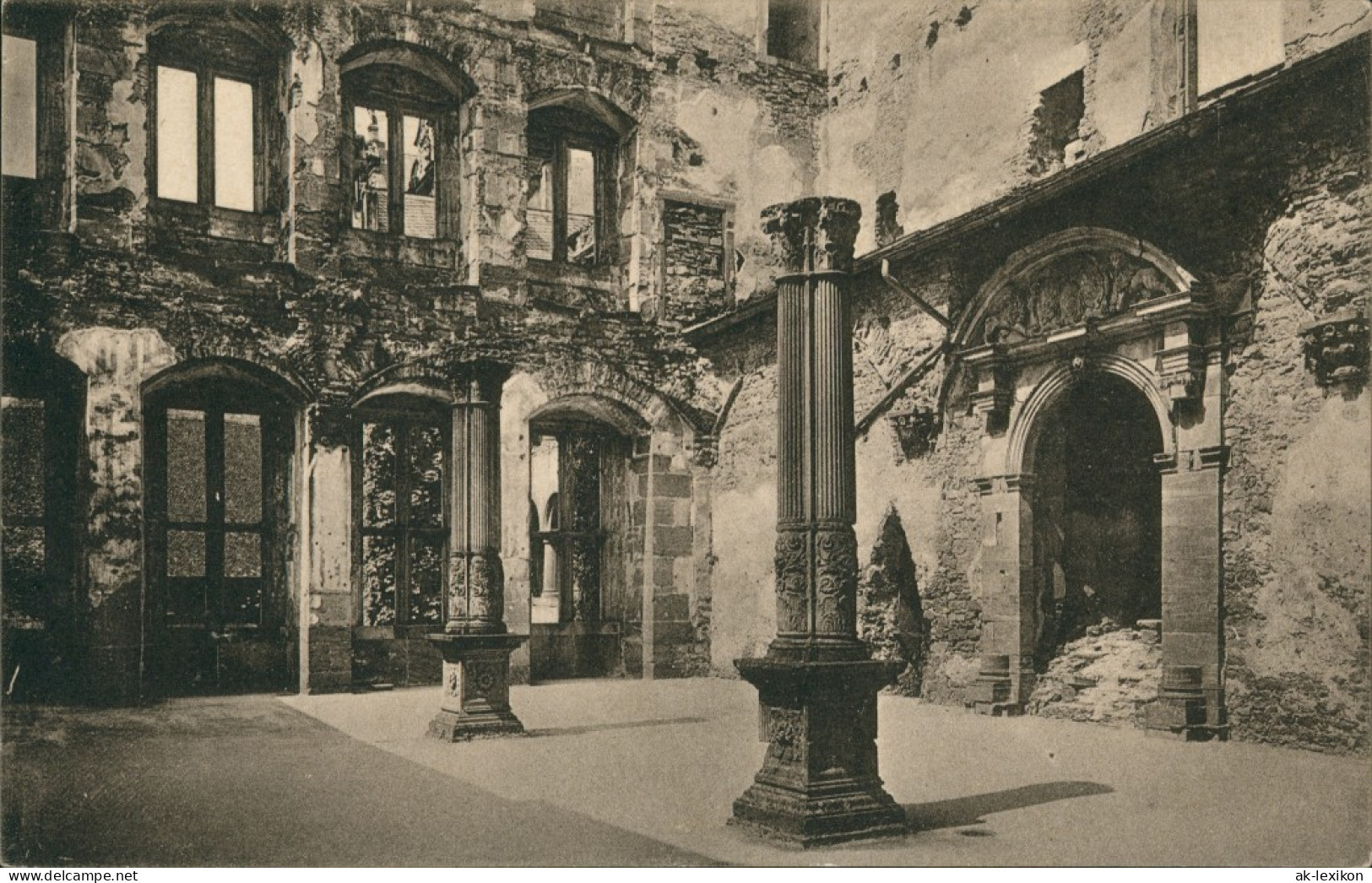 Heidelberg Heidelberger Schloss, Krönungssaal Im Otto Heinrichsbau 1910 - Heidelberg