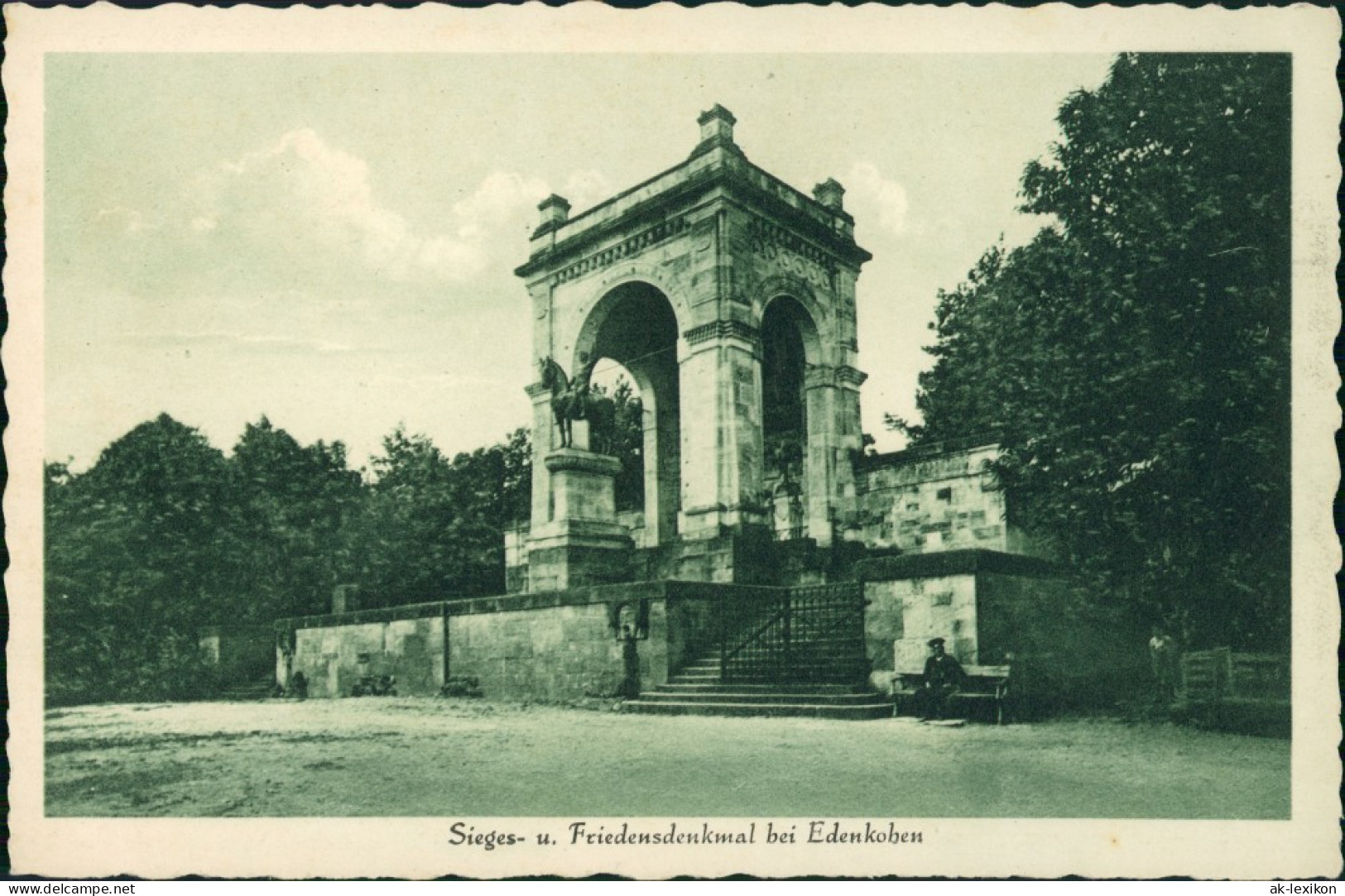 Edenkoben Partie Am Sieges-/Friedensdenkmal, Freedom Monument 1920 - Edenkoben