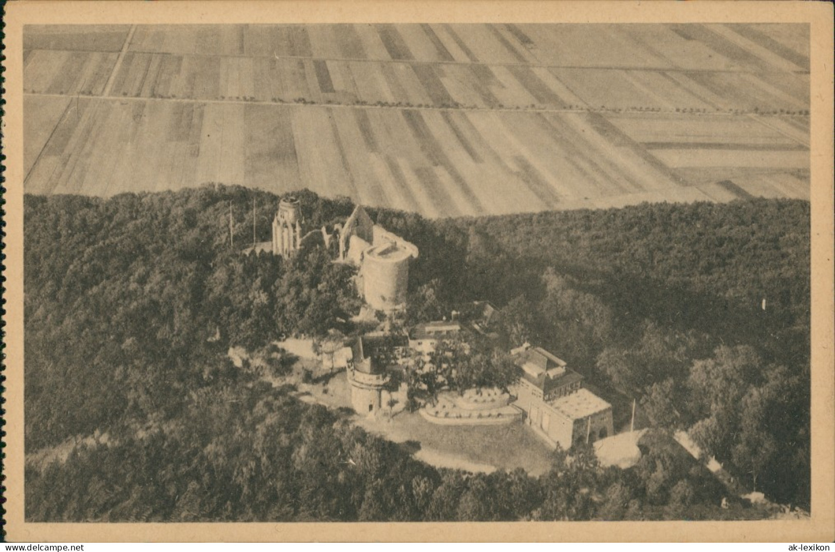 Kyffhäuserland Rothenburg Vom Flugzeug Aus (frühe Luftaufnahme) 1920 - Kyffhäuser