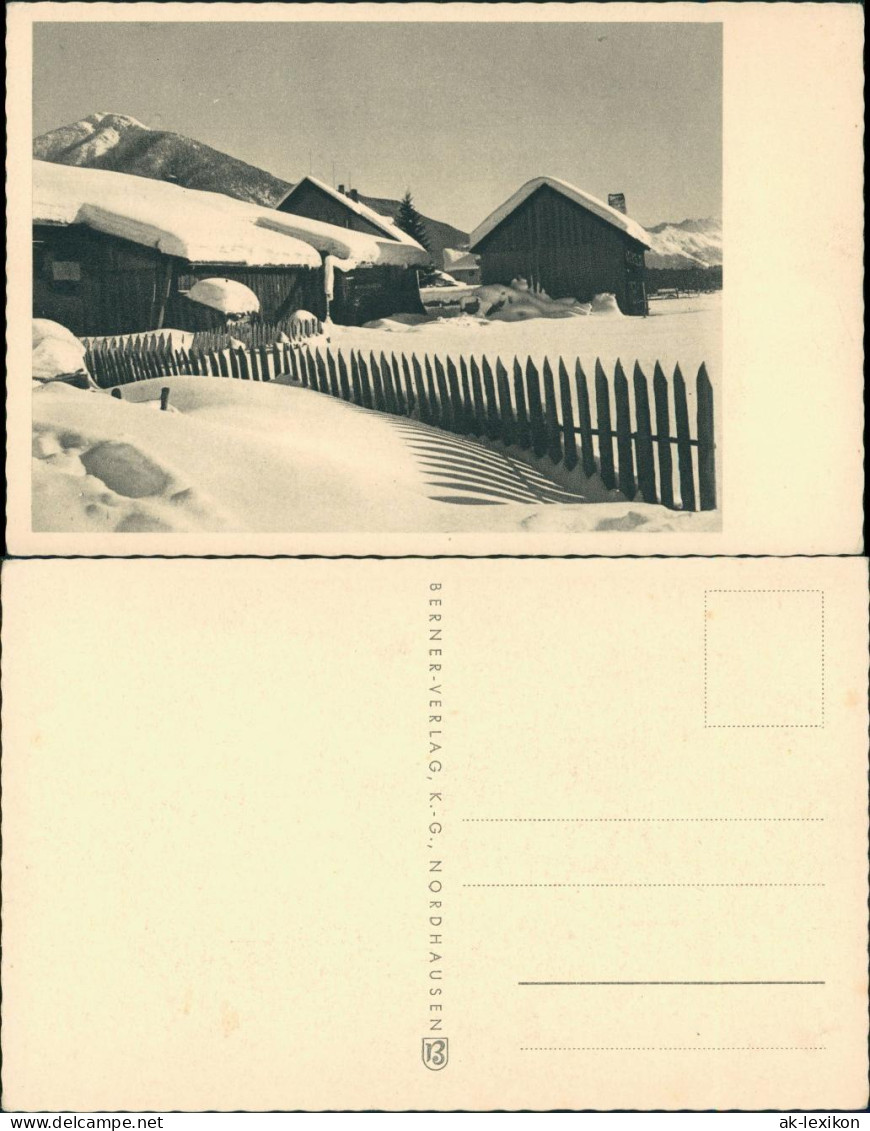 Winter In Den Bergen Winter-Ansichtskarten (Schnee/Eis) / Stimmungsbild 1930 - Non Classificati