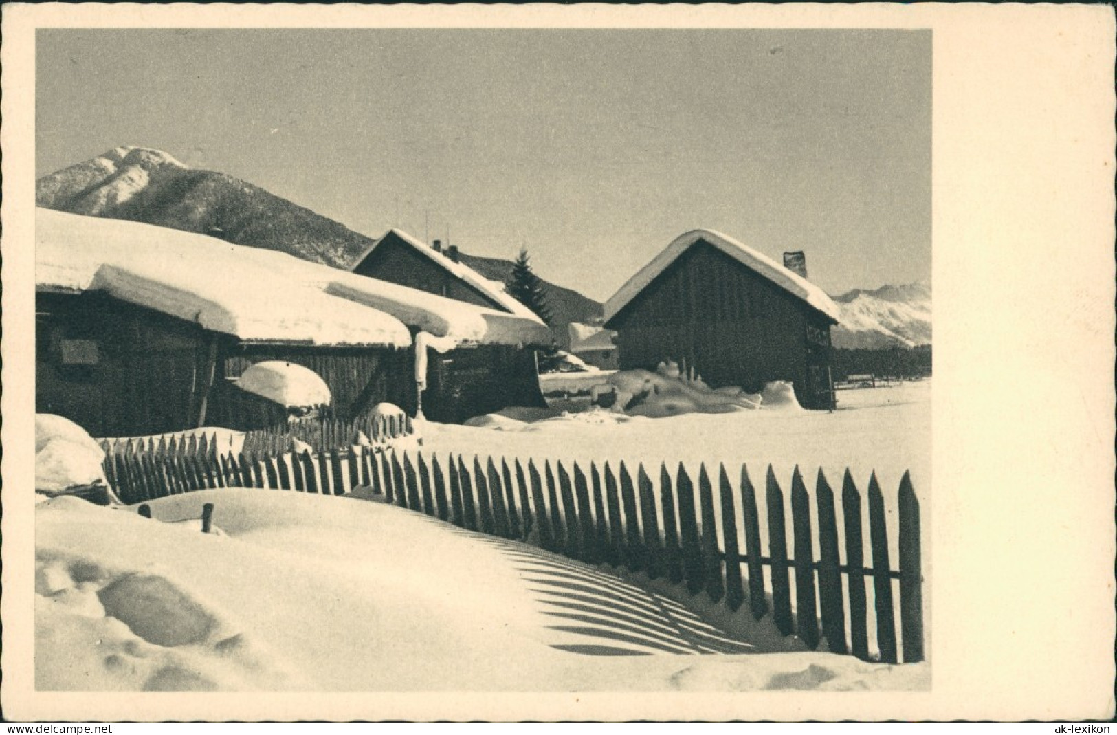 Winter In Den Bergen Winter-Ansichtskarten (Schnee/Eis) / Stimmungsbild 1930 - Ohne Zuordnung