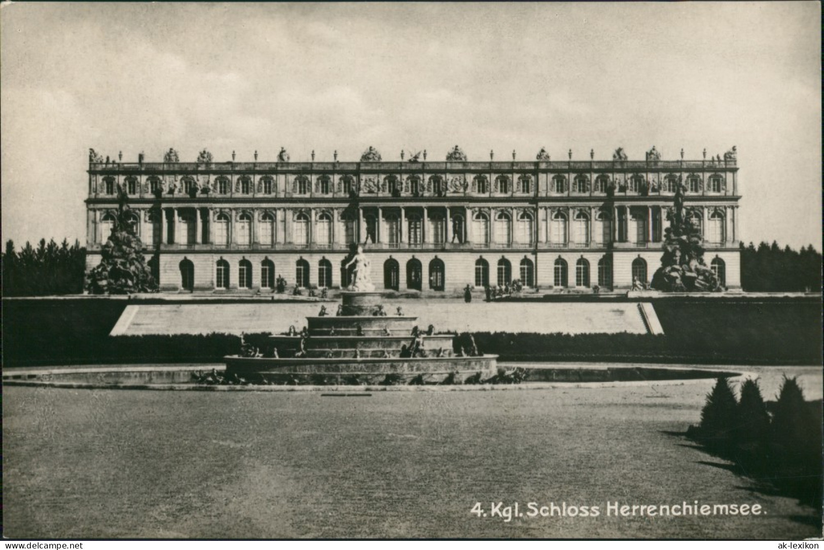 Chiemsee Herrenchiemsee / Herreninsel Mit Schloss, Castle In Bavaria 1920 - Chiemgauer Alpen