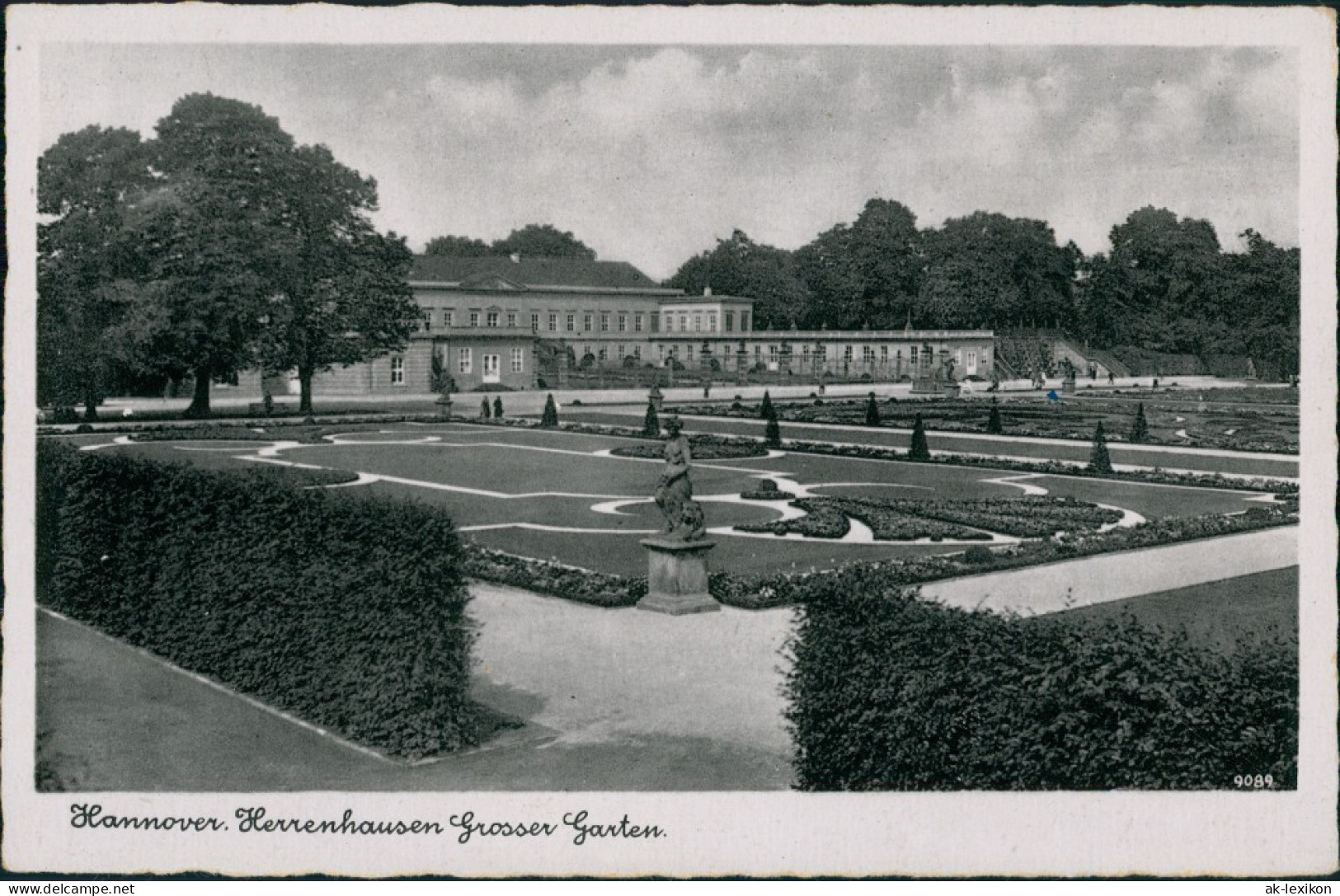 Ansichtskarte Herrenhausen-Hannover Großer Garten, Park, Parkanlage 1930 - Hannover