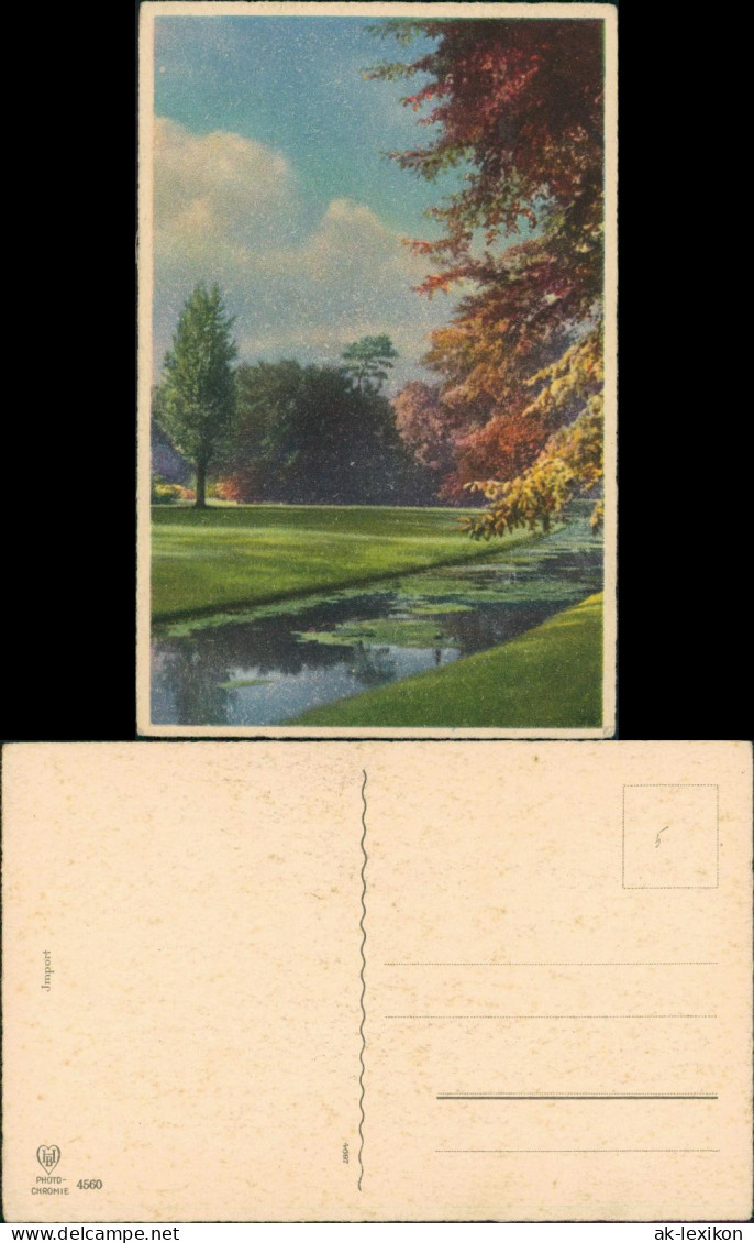 Ansichtskarte  Künstlerkarte, Kunst Mit Landschaft "Herbststimmung" 1930 - 1900-1949