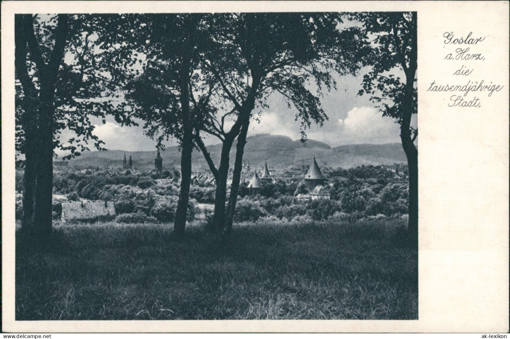 Goslar Goslar, Reichsbauernstadt Im Harz, 1000-jährige Stadt 1935 - Goslar