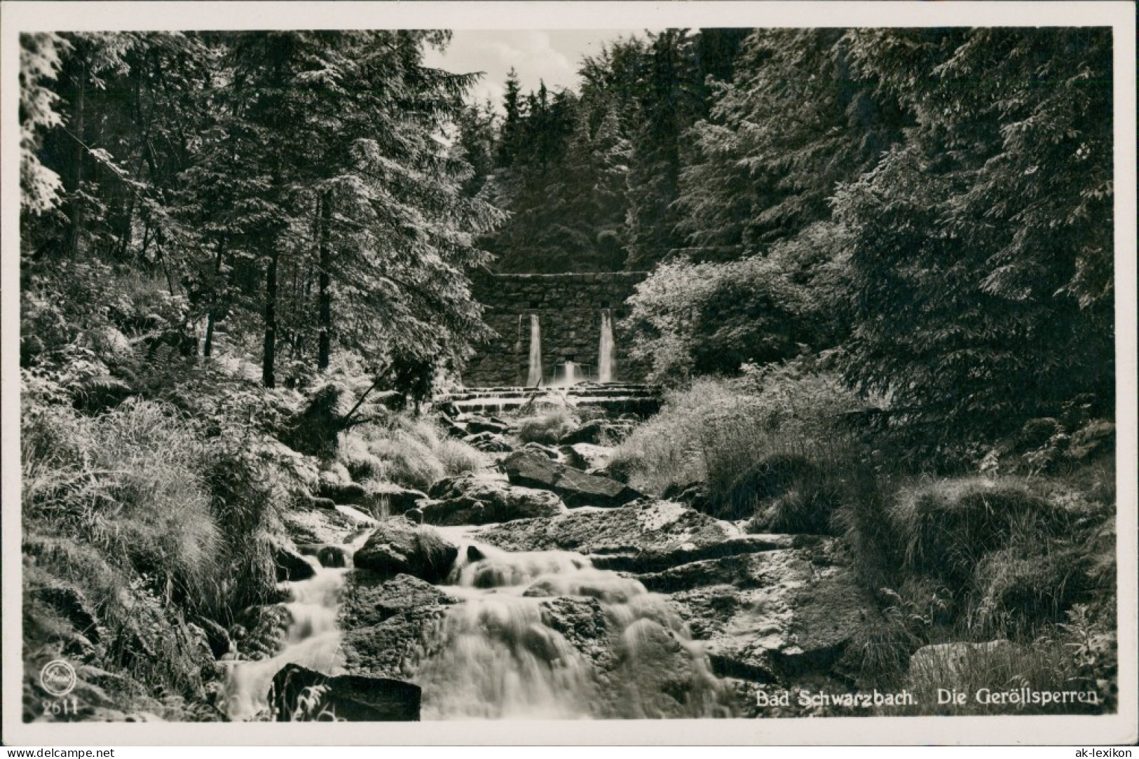 Bad Schwarzbach-Bad Flinsberg Czerniawa-Zdrój Świeradów-Zdrój Umland Falls 1930 - Schlesien