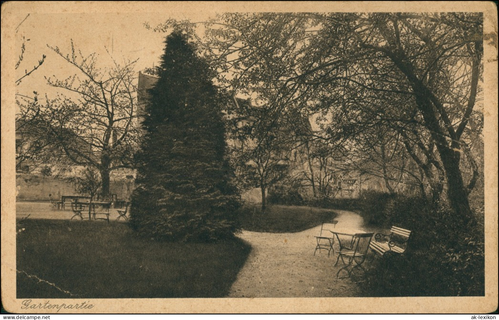 Postcard Stettin Szczecin Ernestinenhof Mädchenbildungsanstalt 1922 - Pommern