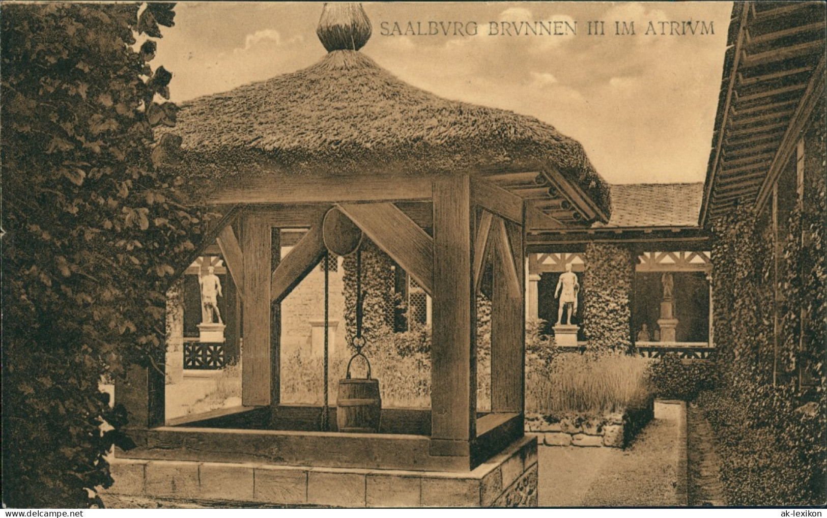 Bad Homburg Vor Der Höhe Römer - Kastell Saalburg Offiz. Postkarte   1910 - Bad Homburg