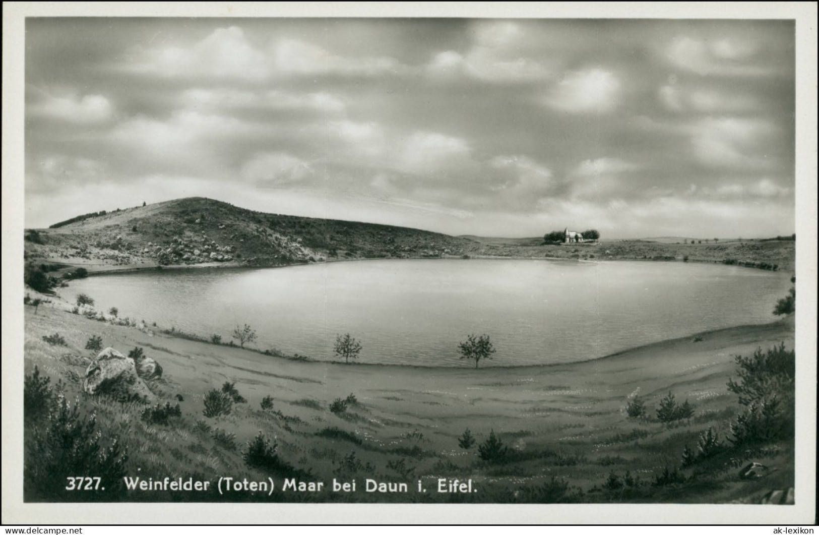 Ansichtskarte Daun Weinfelder Maar - Fotokunst 1932 - Daun