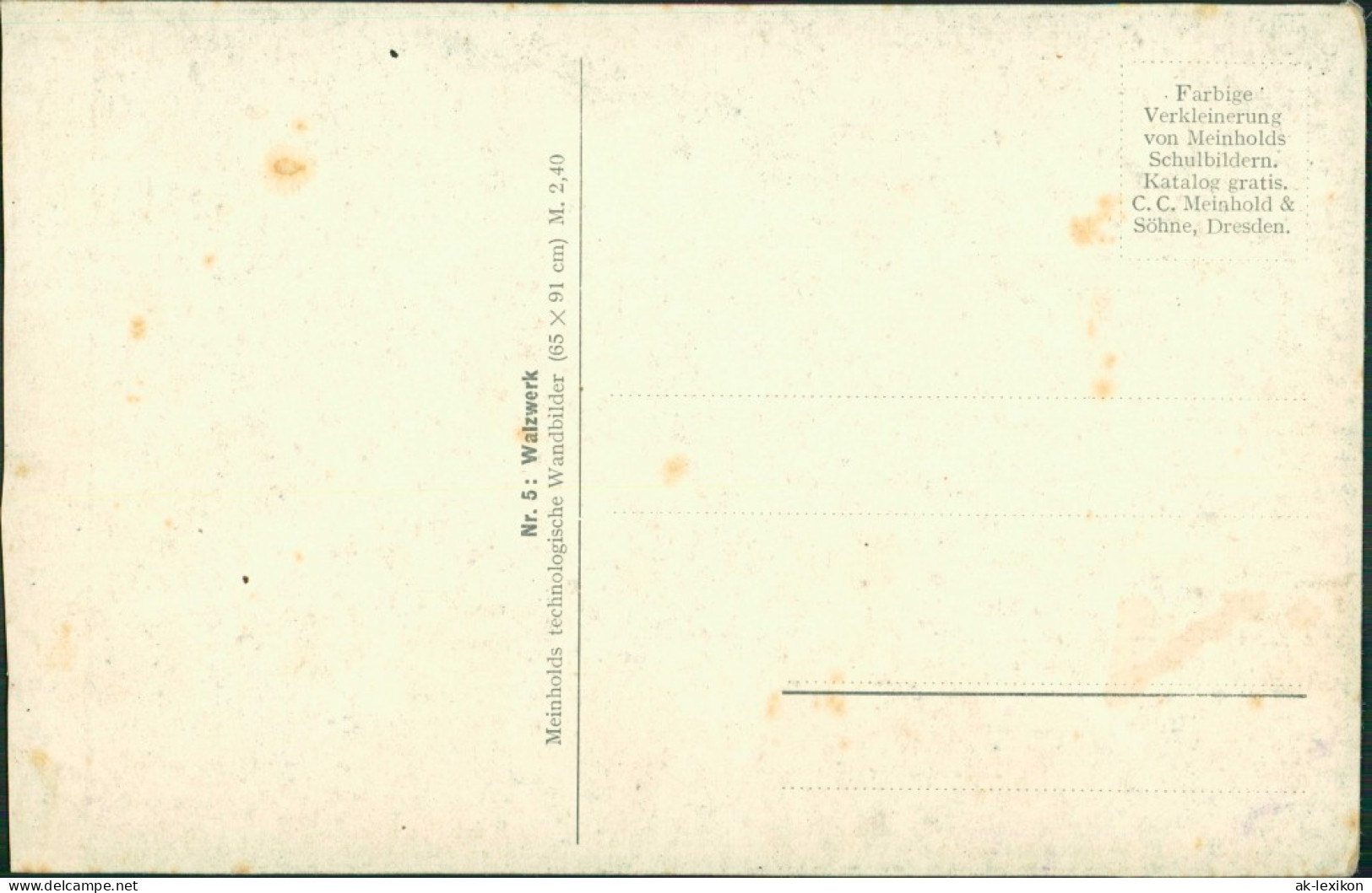 Ansichtskarte  Walzwerk - Künstlerkarte 1913 - Unclassified