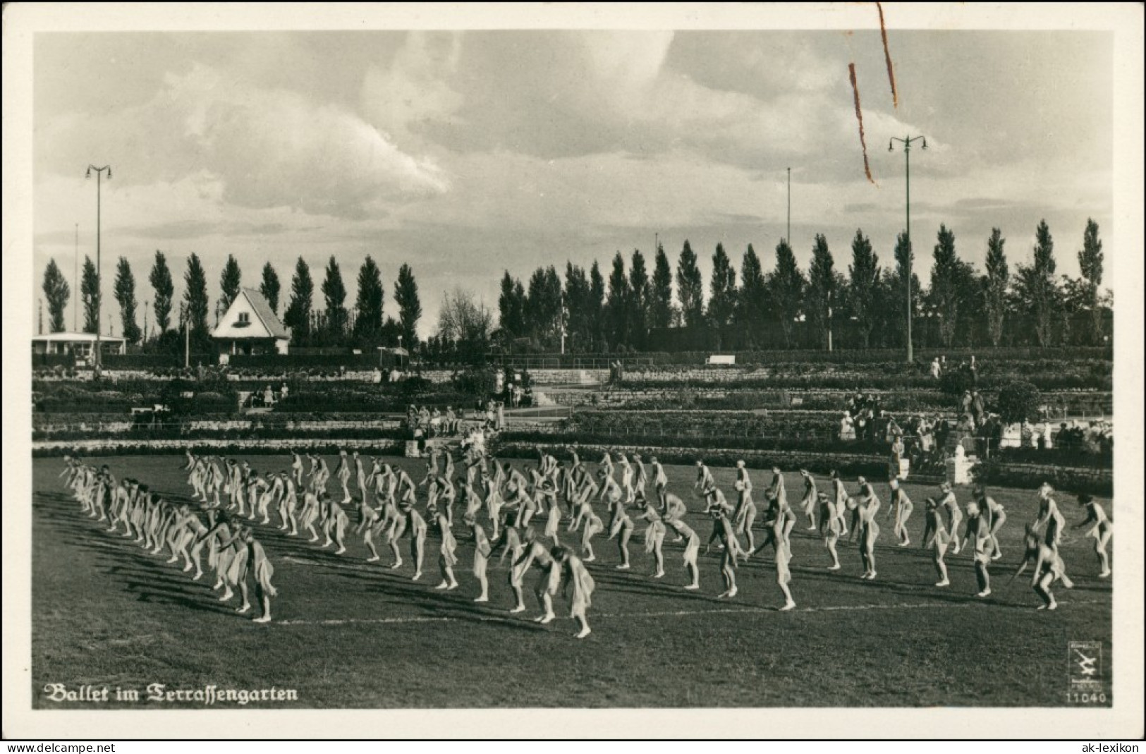 Charlottenburg-Berlin Ballet Terrassengarten Ausstellung Sblumen  Funkturm 1934 - Charlottenburg