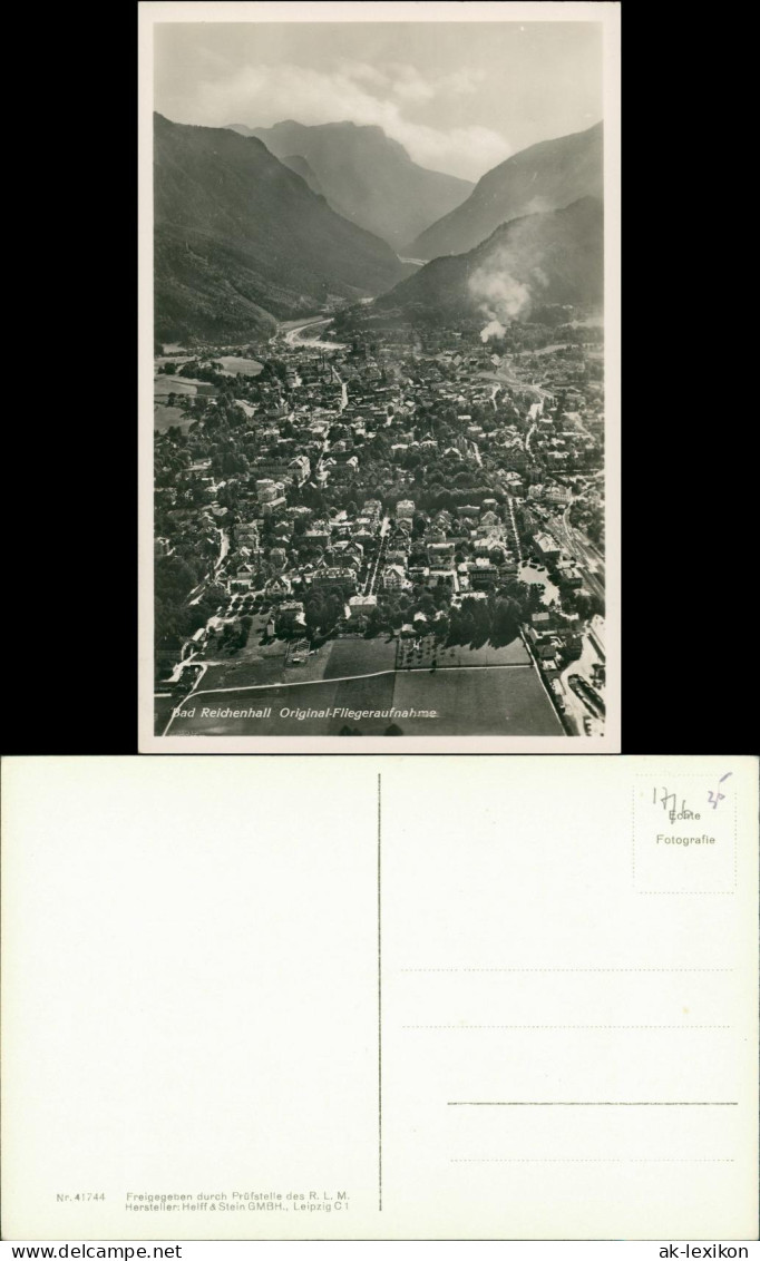 Ansichtskarte Bad Reichenhall Luftbild 1930 - Bad Reichenhall