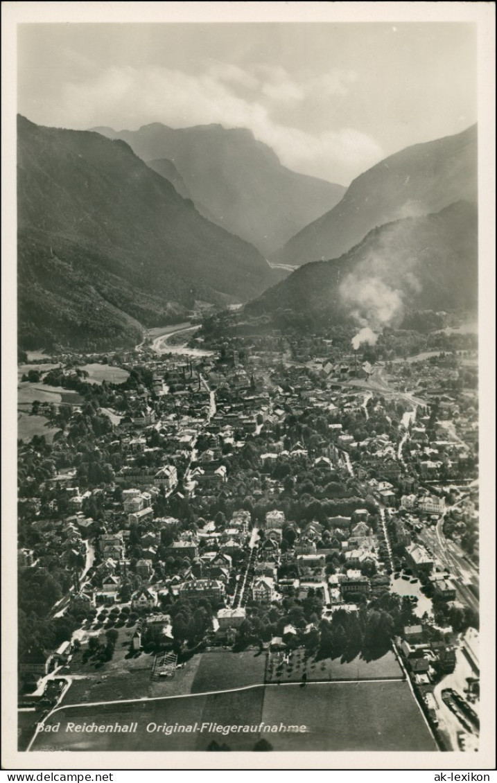 Ansichtskarte Bad Reichenhall Luftbild 1930 - Bad Reichenhall