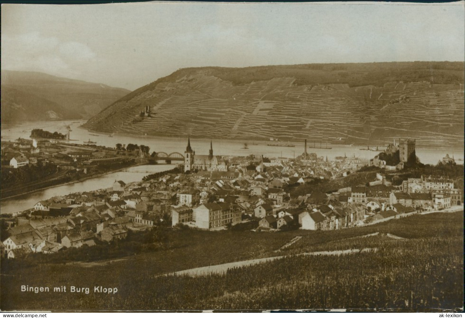 Ansichtskarte Bingen Am Rhein Stadtpartie 1928 - Bingen