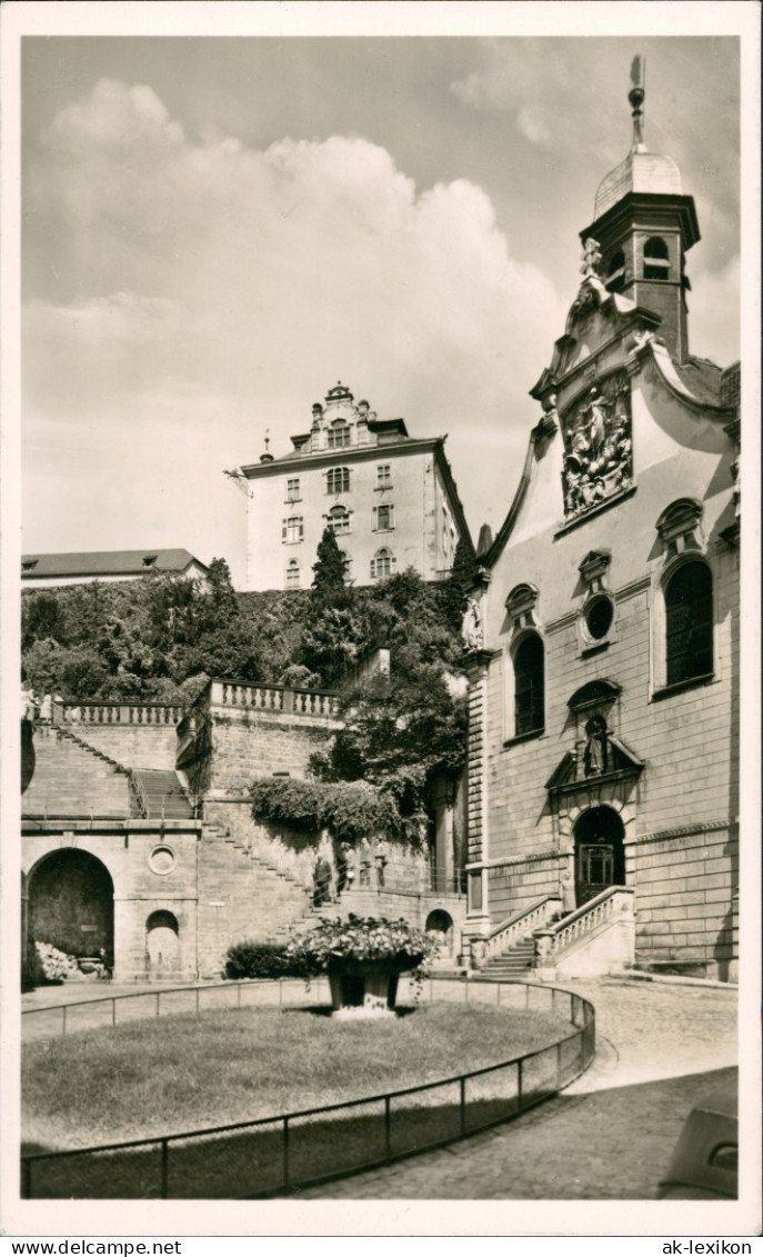 Baden-Baden Römerplatz Fettquelle, Neues Schloß Klosterkirche Z. Hl. Grab 1954 - Baden-Baden