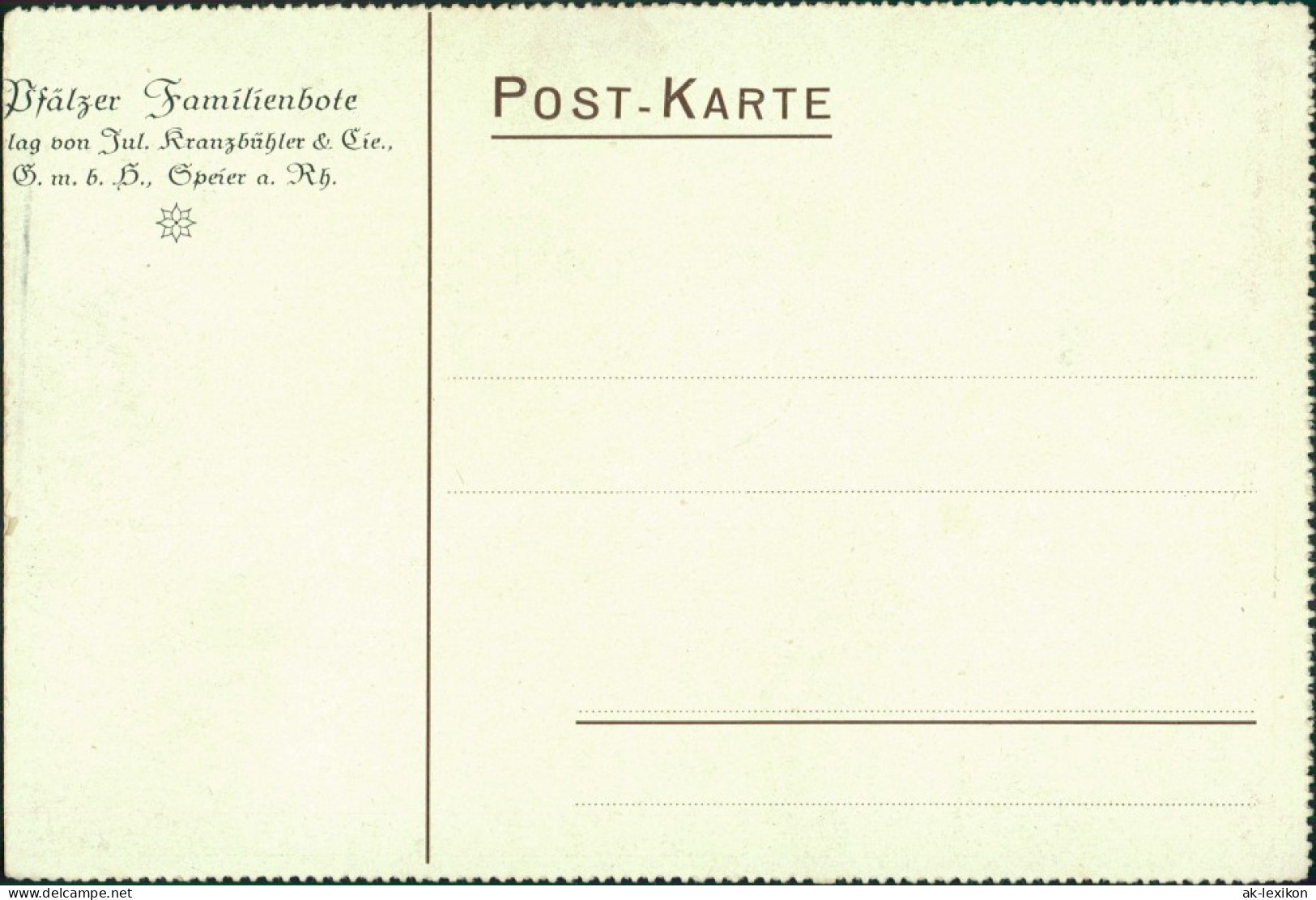 Ansichtskarte Speyer Histor. Museum 1928 - Speyer