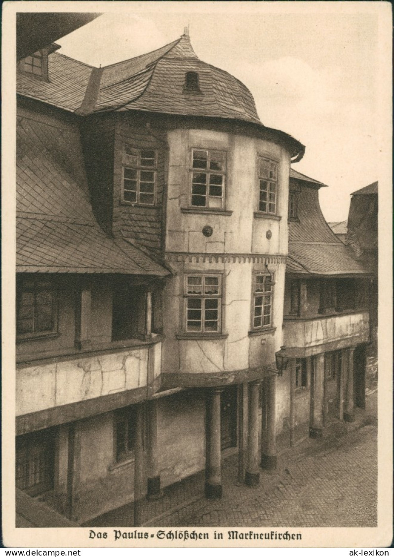 Ansichtskarte Markneukirchen Paulus - Schlößchen 1928 - Markneukirchen