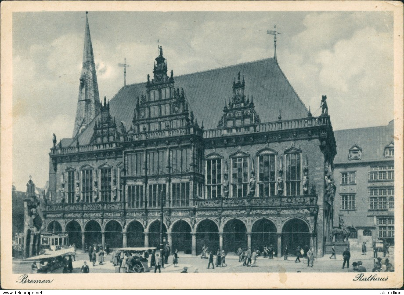 Ansichtskarte Bremen Rathaus 1933 - Bremen