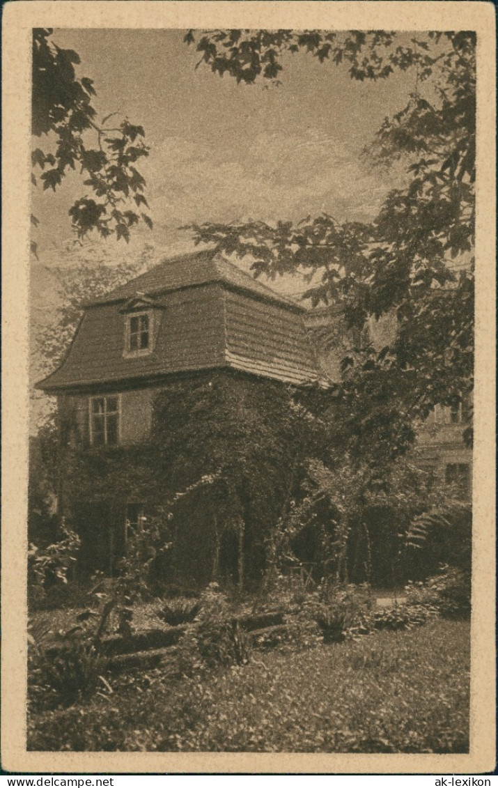 Ansichtskarte Weimar Goethehaus Am Frauenplan, Pavillon A.d. Ackerwand 1930 - Weimar