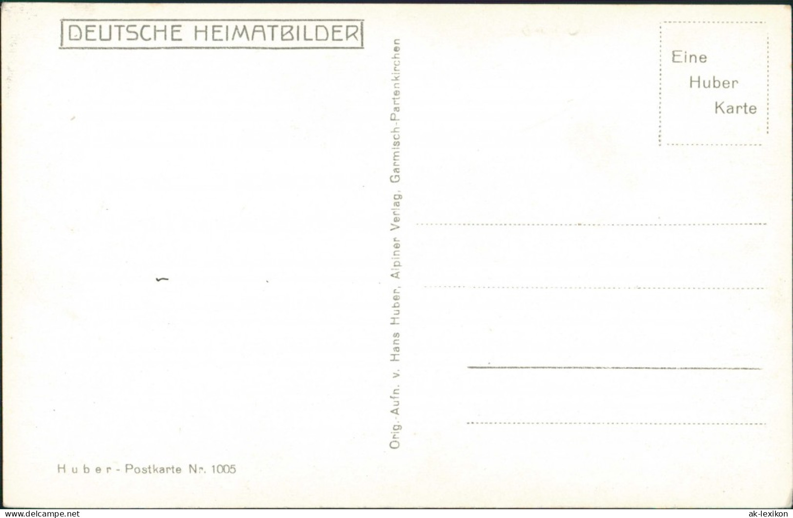 Berchtesgaden Panorama Mit Watzmann, Steinernen Meer, Alpen Berge 1940 - Berchtesgaden