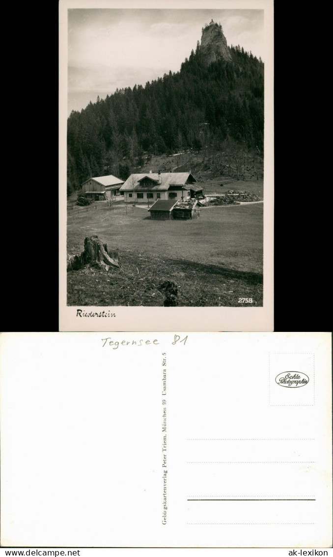 Ansichtskarte Tegernsee (Stadt) Riederstein 1956 - Tegernsee