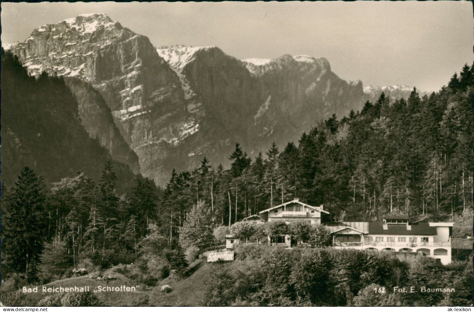 Bad Reichenhall Bergwirtshaus Und Enzianbrennerei "Zum Schroffen" 1967 - Bad Reichenhall