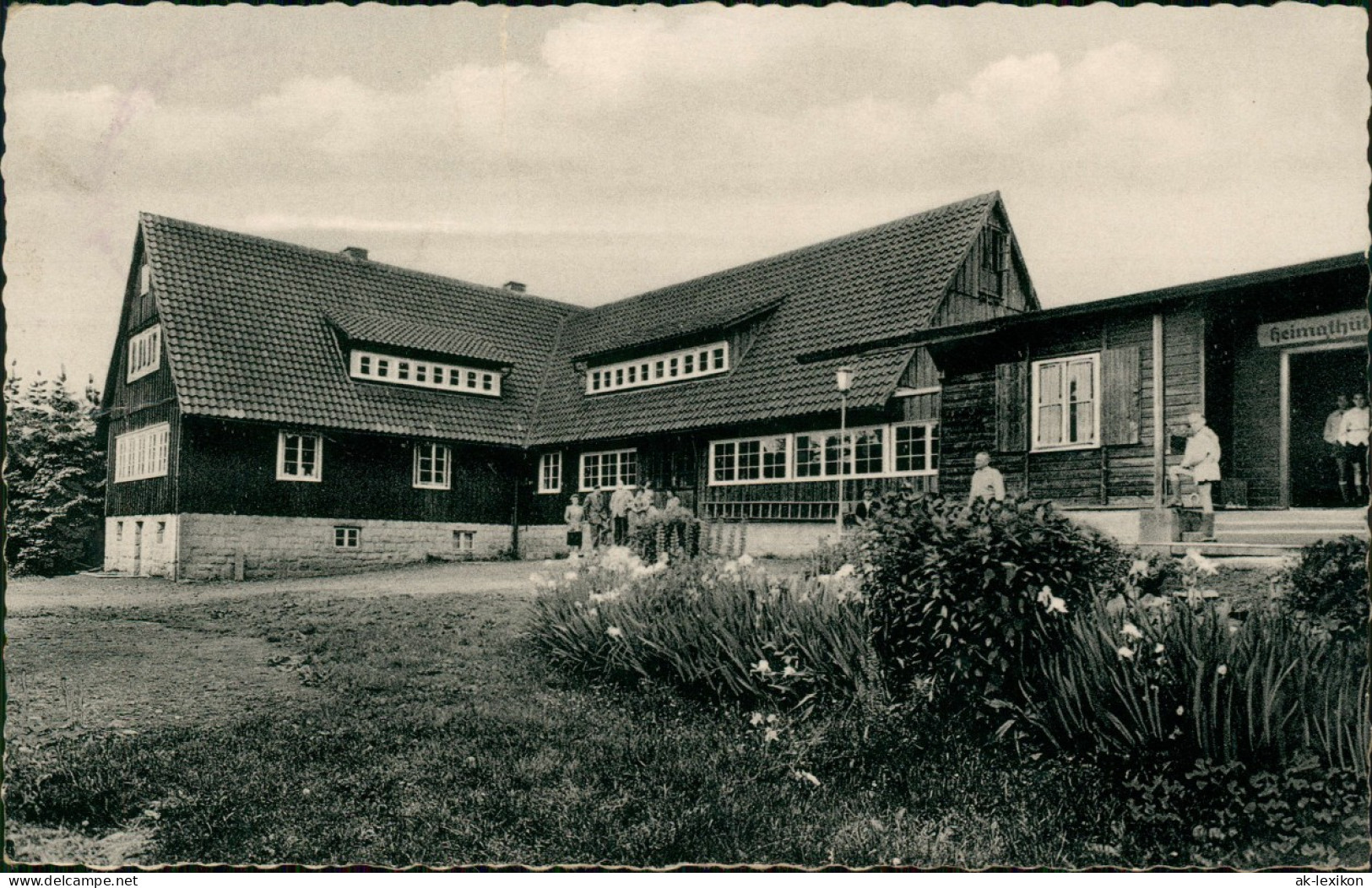 Ansichtskarte Hohegeiß-Braunlage Heimathütte 1960 - Braunlage