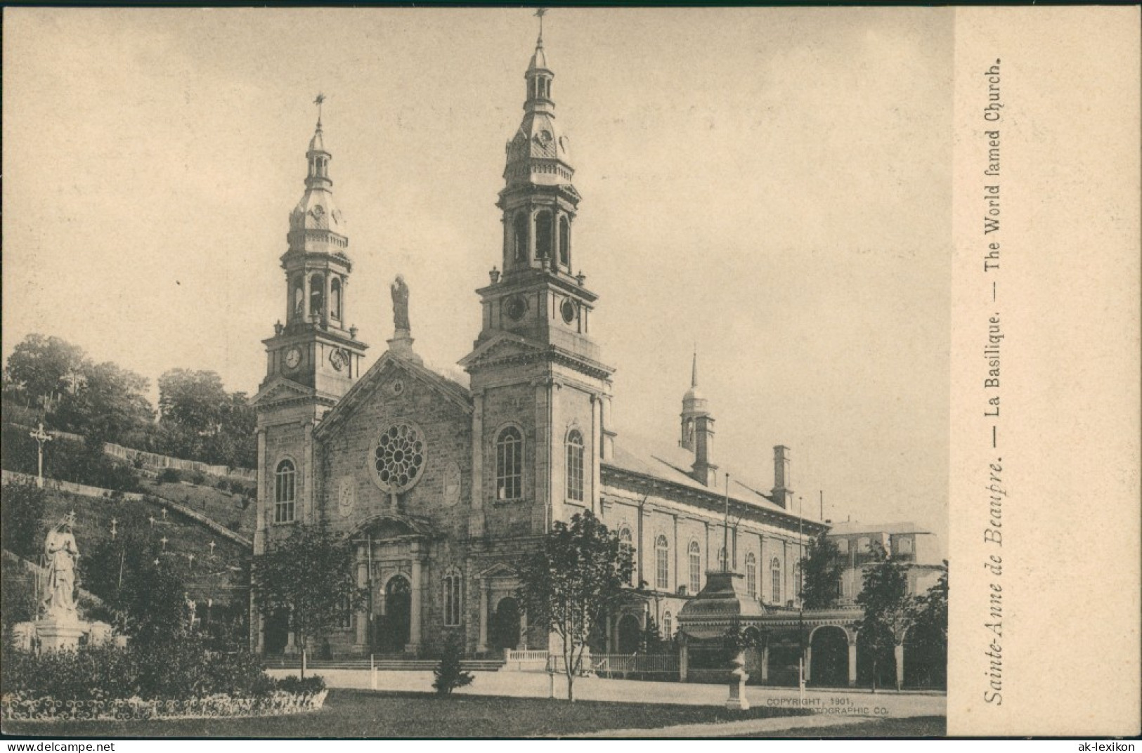 Sainte-Anne-de-Beaupré La Basilique - The World Famed Church, Kirche 1910 - Altri & Non Classificati