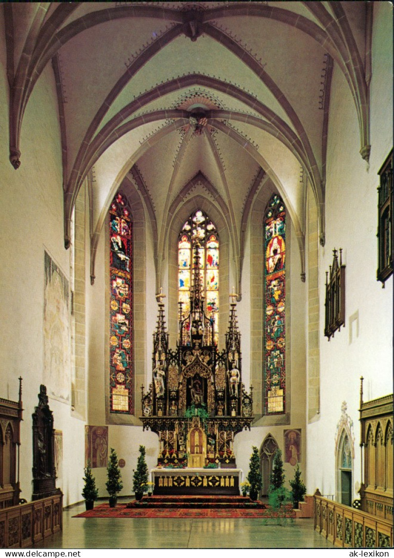 Ansichtskarte Bad Mergentheim Marienkirche: Hochaltar Mit Pieta 1990 - Bad Mergentheim