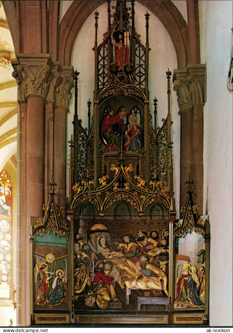 Bad Mergentheim Marienkirche: Heimgang Mariens Riemenschneiderschule 1519 1990 - Bad Mergentheim