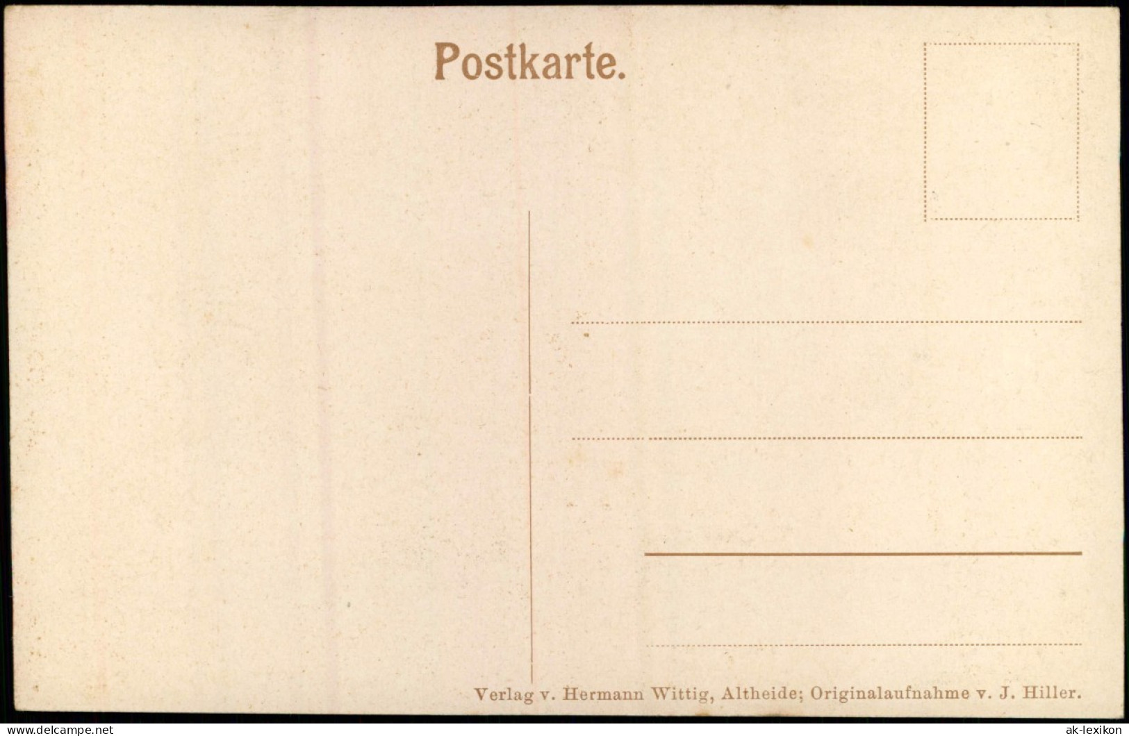 Postcard Bad Altheide Polanica-Zdrój Partie Im Höllental 1914 - Schlesien