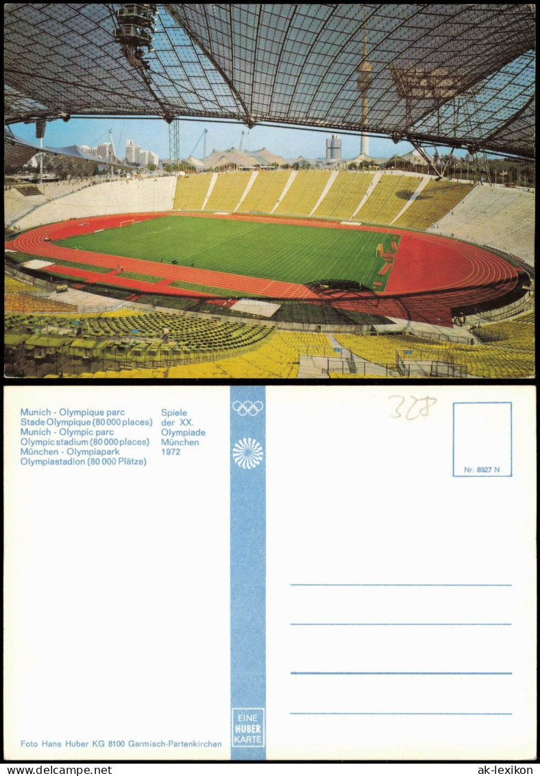 Milbertshofen-München Olympiapark Stade Olympique Olympiastadion 1972 - Muenchen