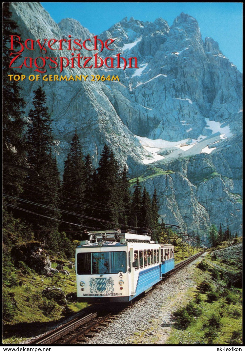 Ansichtskarte Garmisch-Partenkirchen Bayerische Zagspitzbahn 2000 - Garmisch-Partenkirchen