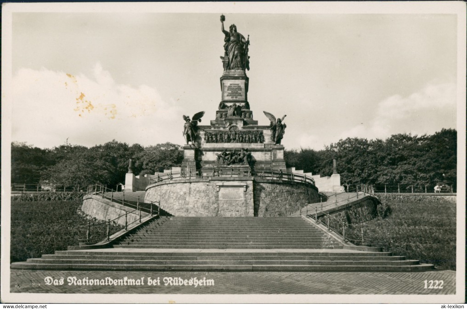 Rüdesheim (Rhein) National-Denkmal / Niederwalddenkmal Bei Rüdesheim 1940 - Rüdesheim A. Rh.