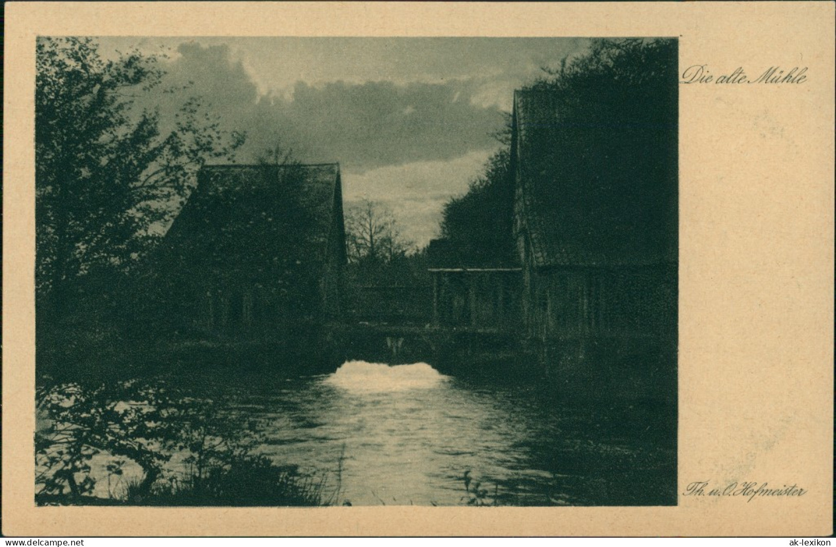 Ansichtskarte  "Die Alte Mühle", Heimat-Serie "Die Heide" 1920 - Non Classificati