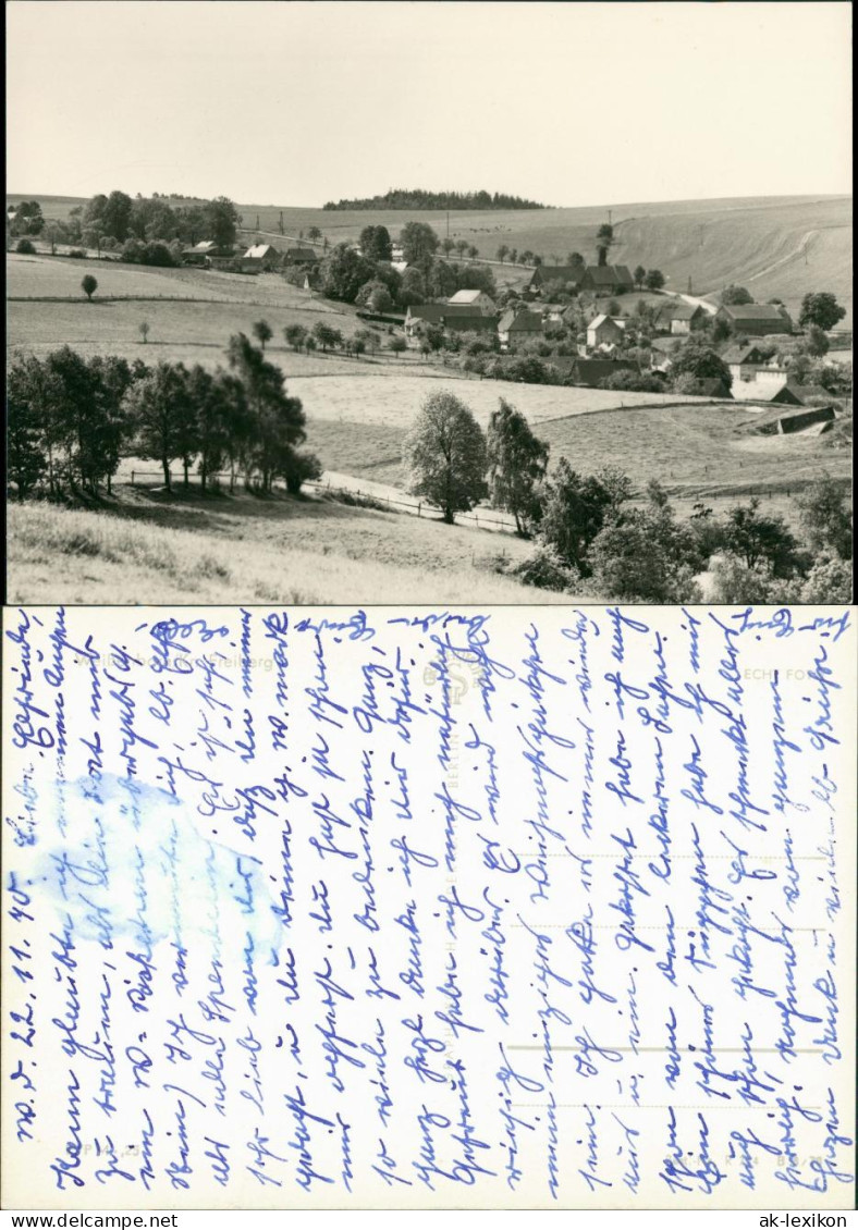 Ansichtskarte Oberweißbach Totale 1954 - Oberweissbach