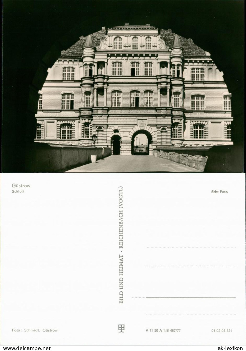 Ansichtskarte Güstrow Schloss 1977 - Guestrow