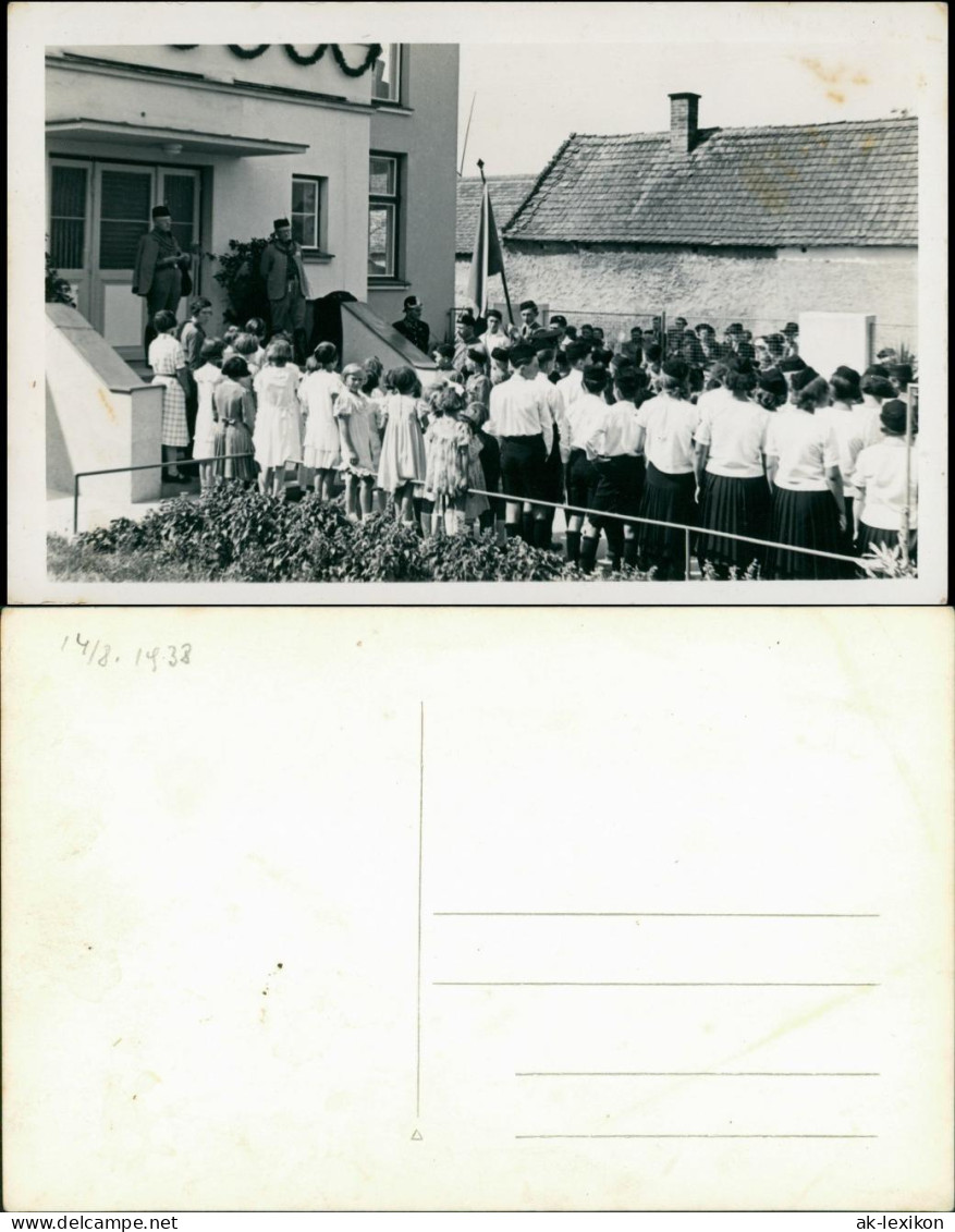 .Tschechien Veranstaltung Sokol Verein Tschechien Ceska 1938 Privatfoto - Tschechische Republik