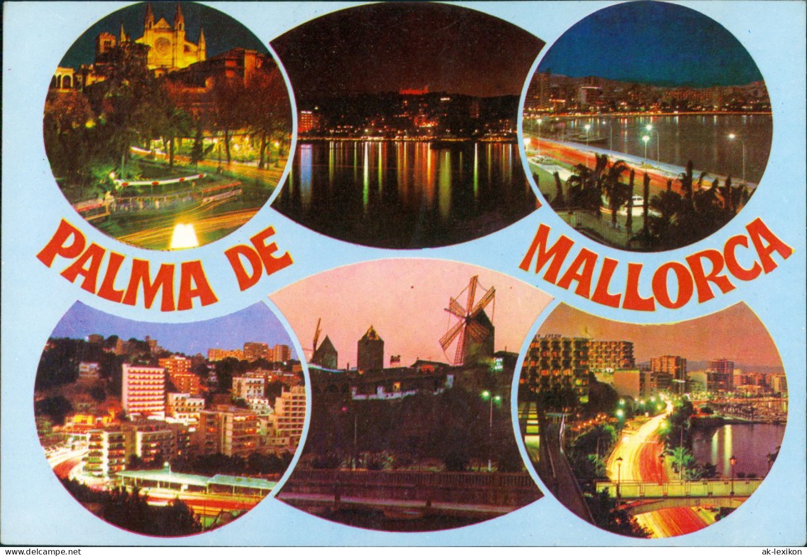 Postales Palma ( De Mallorca) Stadtansichten 1980 - Autres & Non Classés