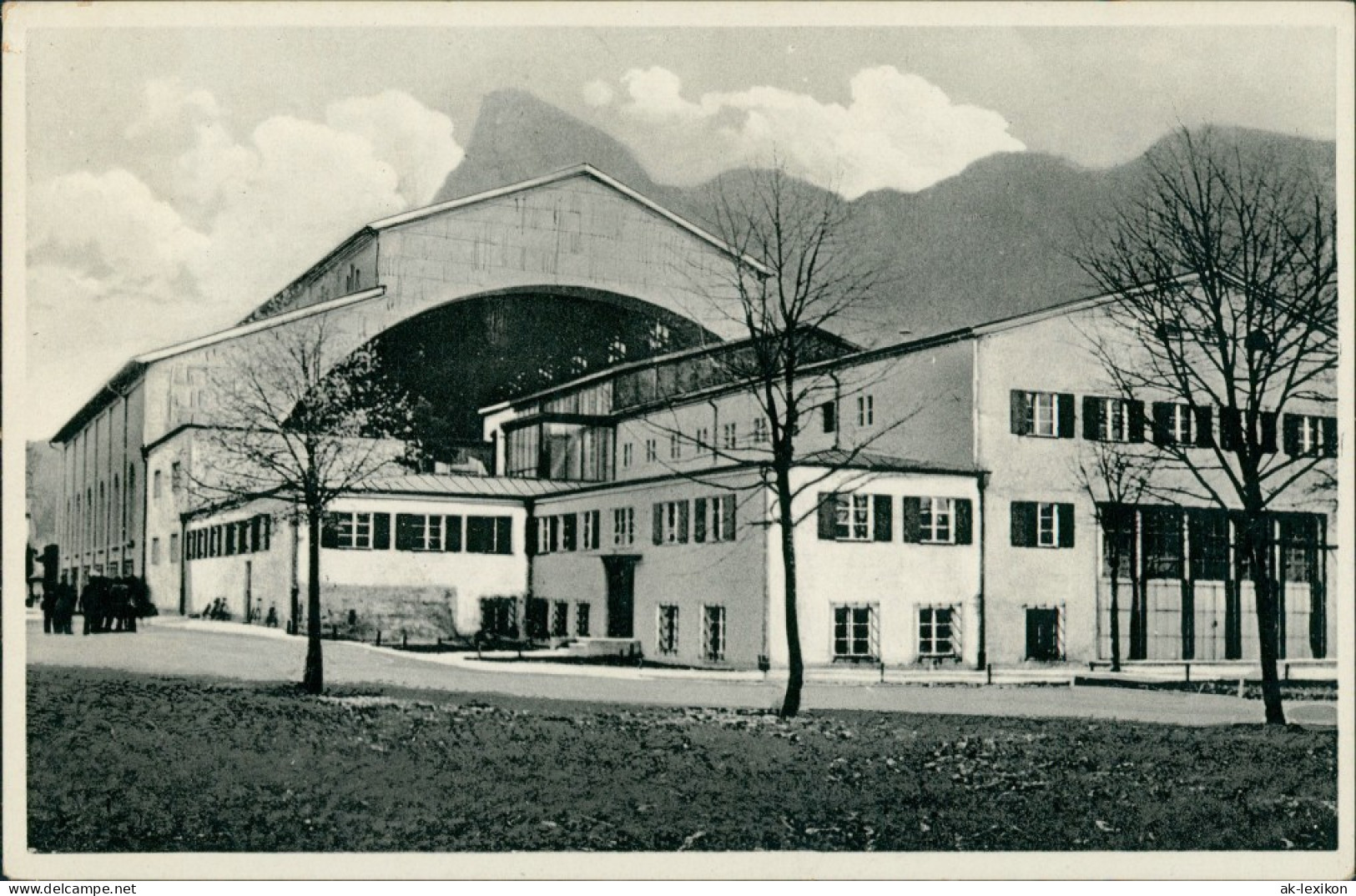 Oberammergau Passionstheater/Passionsspielhaus, Theater Gebäude 1930 - Oberammergau