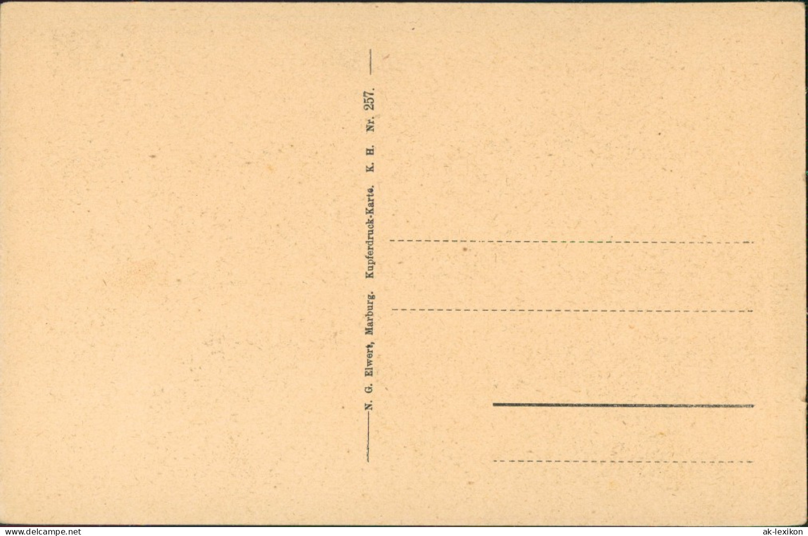 Marburg An Der Lahn Reformierte Kirche Nach Gemälde F. Klingelhöfer 1930 - Marburg