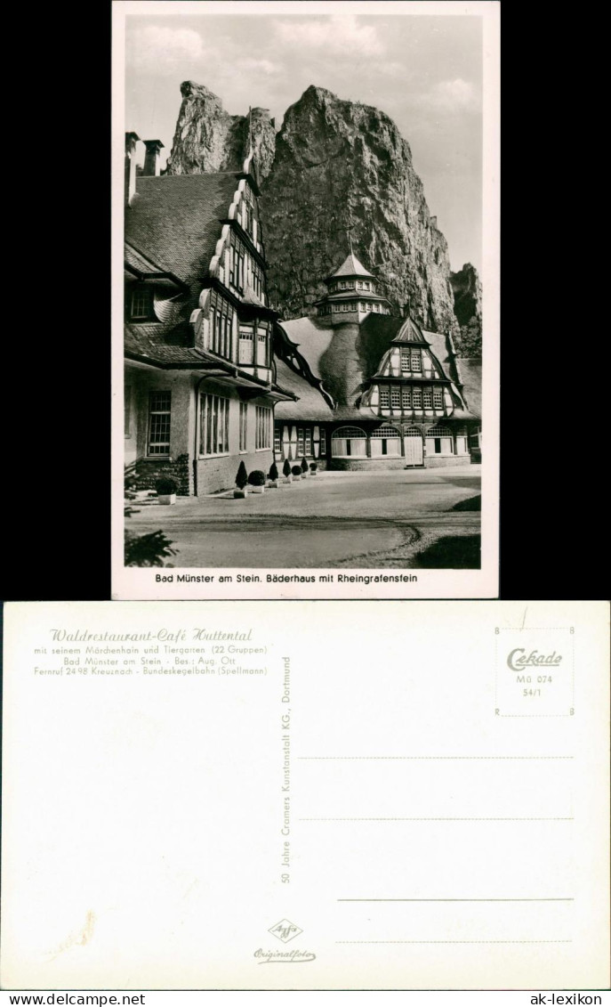 Bad Münster Am Stein-Ebernburg Rheingrafenstein, Strassen  Bäderhaus 1932 - Bad Muenster A. Stein - Ebernburg