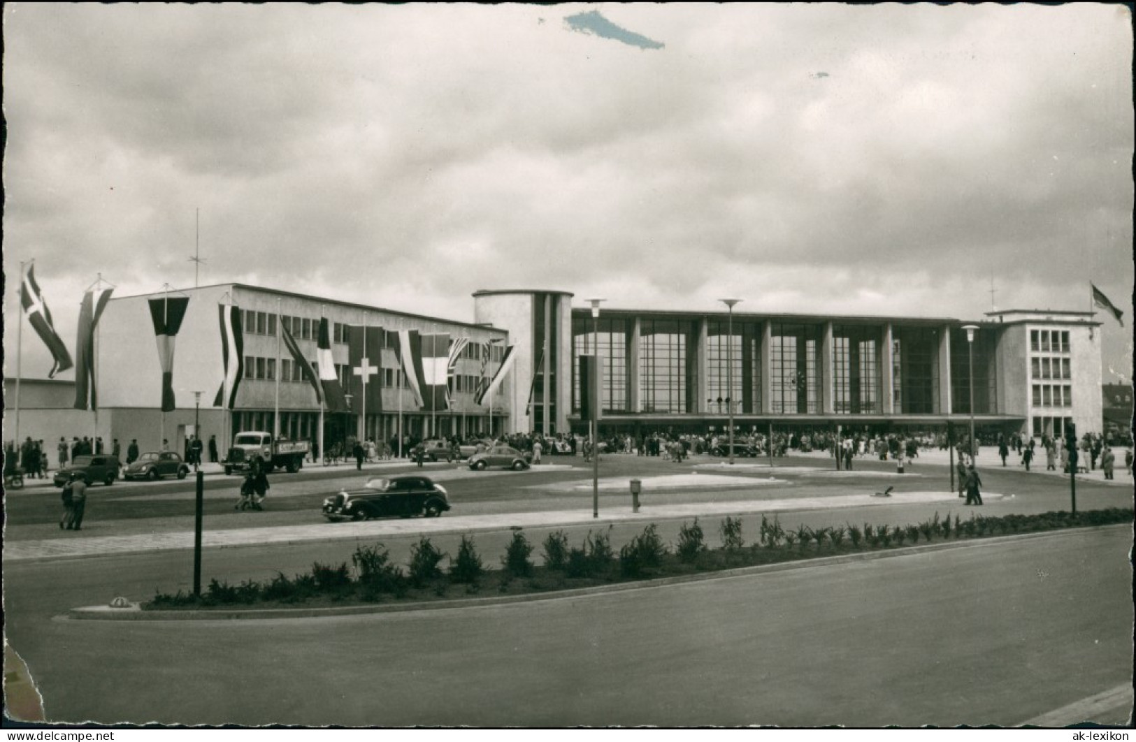 Ansichtskarte Heidelberg Partie Am Bahnhof 1955 - Heidelberg