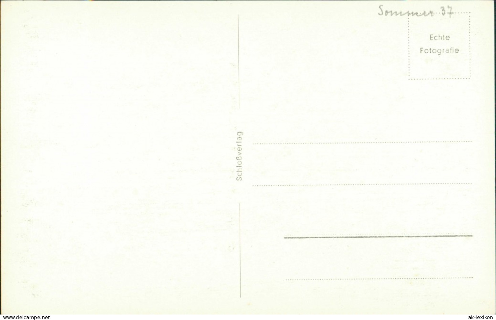 Ansichtskarte Meersburg Sterbezimmer Schloß 1937 - Meersburg