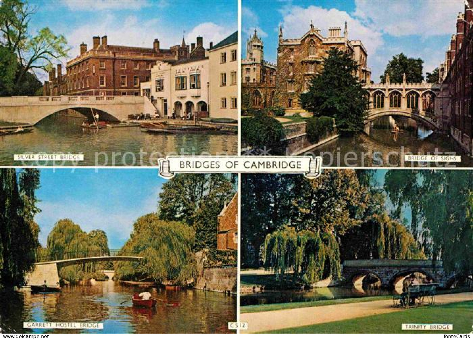 72705317 Cambridge Cambridgeshire Bridges Of The City Cambridge - Other & Unclassified