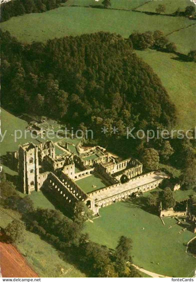 72705309 Yorkshire Humber Fountains Abbey Aerial View Yorkshire Humber - Other & Unclassified