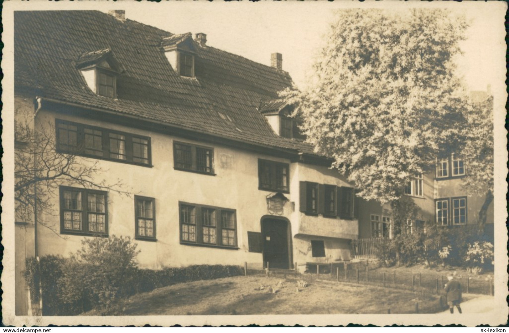 Foto Eisenach Straßenpartie 1929 Privatfoto - Eisenach