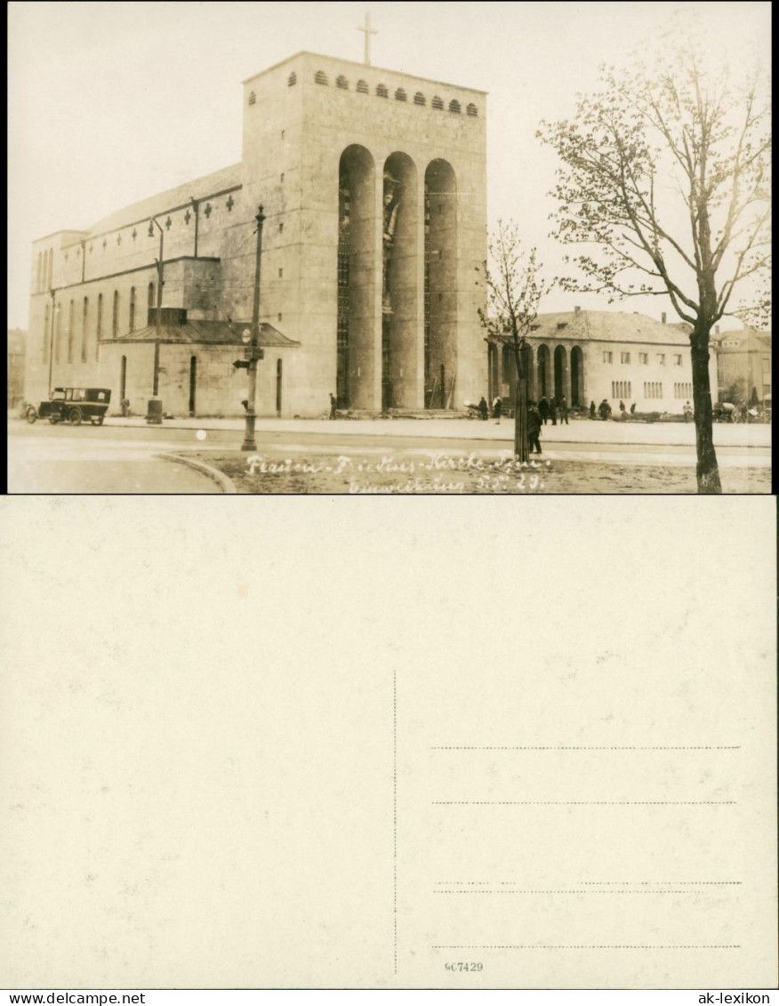 Bockenheim-Frankfurt Am Main Frauenfriedenskirche   Einweihung 1929 Privatfoto - Frankfurt A. Main