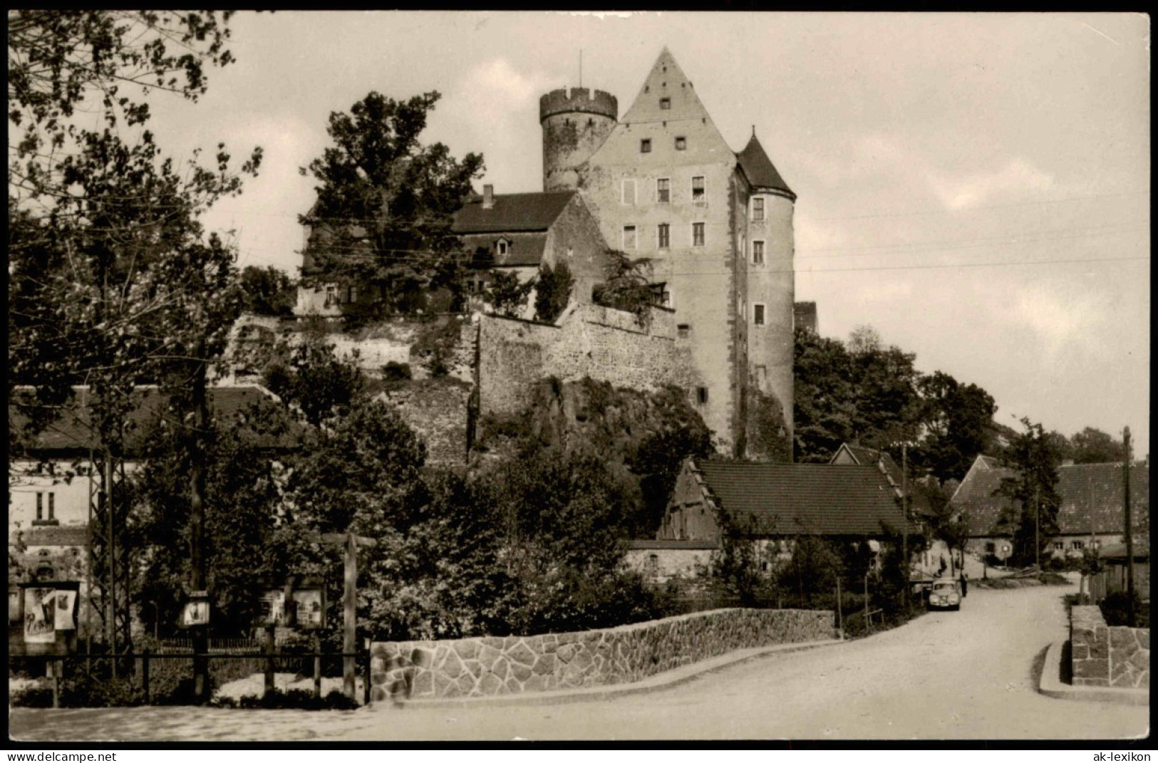 Ansichtskarte Gnandstein-Kohren-Sahlis Burg Gnandstein 1959 - Kohren-Sahlis